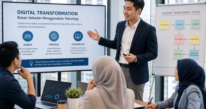 Digital Transformation Bukan Sekadar Menggunakan Teknologi