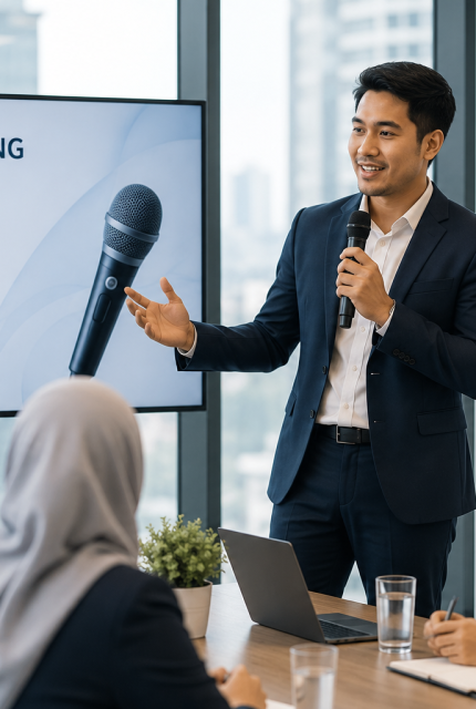 Public Speaking di Era AI Mengapa Kemampuan Berbicara Tetap Menjadi Keunggulan Manusia
